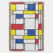 Mondrian Minimalistisch Geometric De Stijl Moderne Decke (Vorderseite Vertikal)