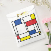 Mondrian Minimalistisch Geometric De Stijl Moderne Geschenktütchen (Versiegelt)