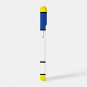 Mondrian Minimalistisch Geometric De Stijl Moderne iPhone 15 Hülle (Rechte Seite)