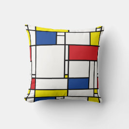 Mondrian Minimalistisch Geometric De Stijl Moderne Kissen