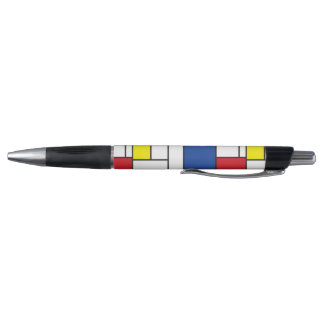 Mondrian Minimalistisch Geometric De Stijl Moderne Kugelschreiber