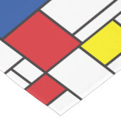 Mondrian Minimalistisch Geometric De Stijl Moderne Kurzer Tischläufer (Ecke)