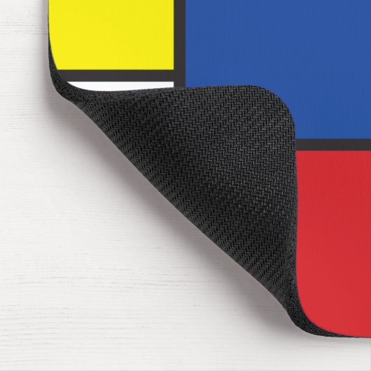 Mondrian Minimalistisch Geometric De Stijl Moderne Mousepad (Ecke)