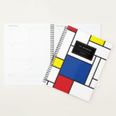 Mondrian Minimalistisch Geometric De Stijl Moderne Planer (Anzeige)