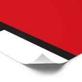 Mondrian Minimalistisch Geometric De Stijl Moderne Poster (Ecke)