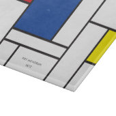 Mondrian Minimalistisch Geometric De Stijl Moderne Schneidebrett (Ecke)