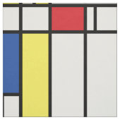 Mondrian Minimalistisch Geometric De Stijl Moderne Stoff (Muster)