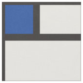 Mondrian Minimalistisch Geometric De Stijl Moderne Stoff (Nahaufnahme)
