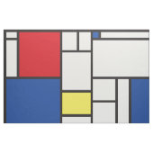 Mondrian Minimalistisch Geometric De Stijl Moderne Stoff (Fat Quarter (45,7 x 55,9 cm))