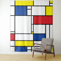 Mondrian Minimalistisch Geometric De Stijl Moderne