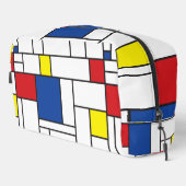 Mondrian Minimalistisch Geometric De Stijl Moderne Waschbeutel (Rechte Ecke)