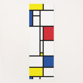 Mondrian Minimalistisch Geometric De Stijl Moderne Yogamatte