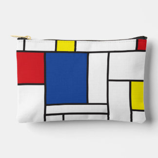 Mondrian Minimalistisch Geometric De Stijl Moderne Zubehörtasche