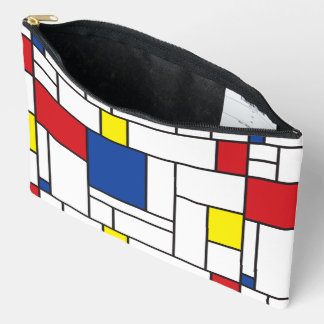 Mondrian Minimalistisch Geometric De Stijl Moderne Zubehörtasche