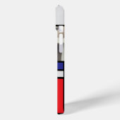 Mondrian Minimalistisch Geometric personalisiertes Case-Mate iPhone Hülle (Rückseite / Links)