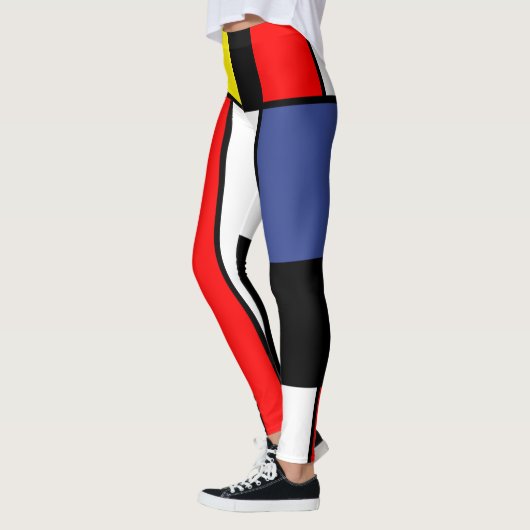 Mondrian, minimalistisch leggings (Links)