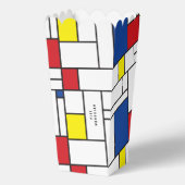 Mondrian Minimalistische Geometrische De-Stijl-Mod Geschenkschachtel (Vorderseite)