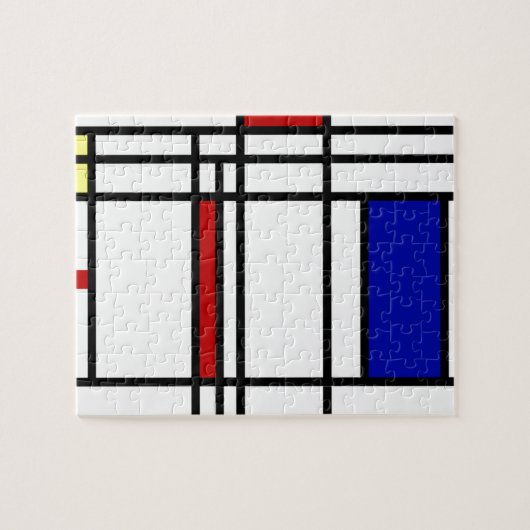 Mondrian Modern Art Puzzle (Horizontal)