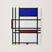 Mondrian Modern Art Puzzle (Vertikal)