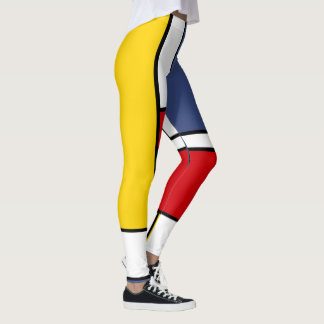 Mondrian  moderne geometrische Stilkunst. Leggings