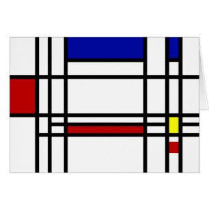 Mondrian moderne Kunst