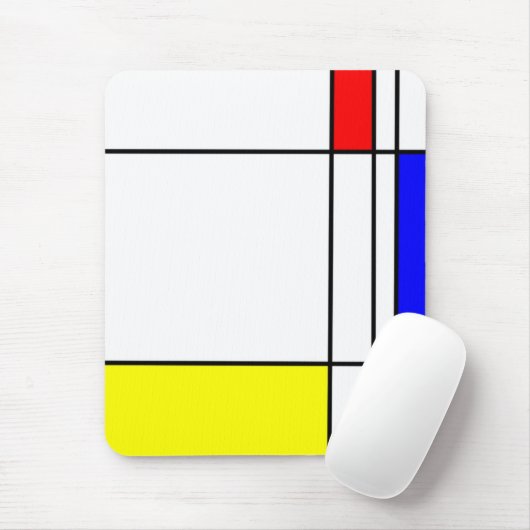 Mondrian Mousepad (Mit Mouse)