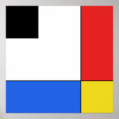 Mondrian Neoplasticism Poster (Vorne)