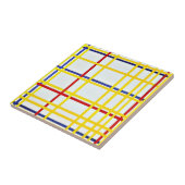 Mondrian - New York City I, abstrakte Kunst Fliese (Seite)