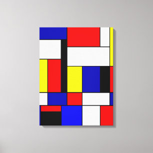 Mondrian Nr. 42 Leinwanddruck