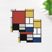 Mondrian Painting Red Flugzeug Yellow Black Gray B (Schreibtisch)