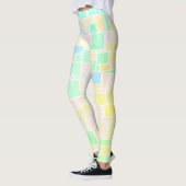 Mondrian Pastel 3 Leggings (Links)