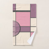 Mondrian & Pastell Badhandtuch Set (Handtuch)