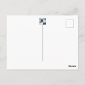 Mondrian & Pastell Postkarte (Rückseite)