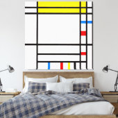 MONDRIAN - PLACE DE LA CONCORDE - 1938-1943 - LEINWANDDRUCK (Insitu (Schlafzimmer))
