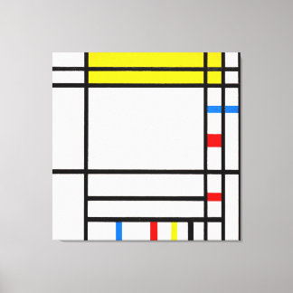 MONDRIAN - PLACE DE LA CONCORDE - 1938-1943 - LEINWANDDRUCK
