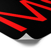 Mondrian Poster (Ecke)