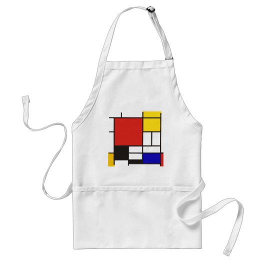 Mondrian Schürze (Vorne)