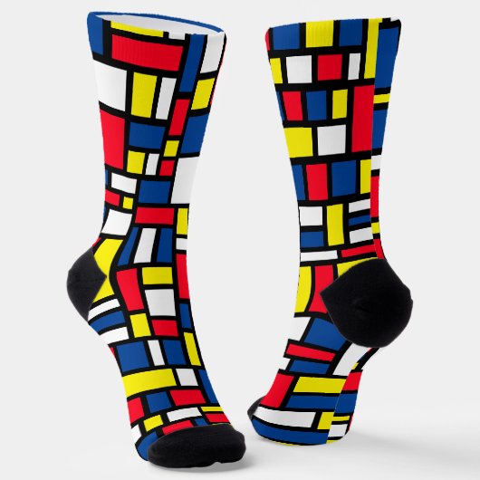 Mondrian Socks Socken (Gewinkelt)