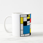 Mondrian Style Kaffeetasse (Links)