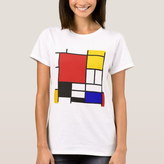 Mondrian T-Shirt (Vorderseite)