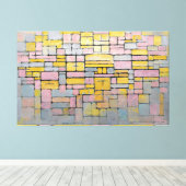 MONDRIAN - TABLEAU Nr. 2 ZUSAMMENSETZUNG Nr. V - 1 Leinwanddruck (Insitu (Holzboden))