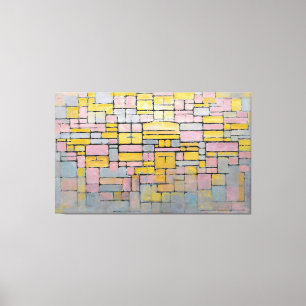 MONDRIAN - TABLEAU Nr. 2 ZUSAMMENSETZUNG Nr. V - 1 Leinwanddruck