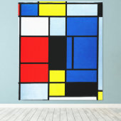 MONDRIAN - TABLEAU Nr. I - 1921-25 - De Stijl - Leinwanddruck (Insitu (Holzboden))