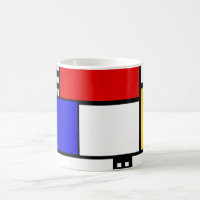 Mondrian Tasse