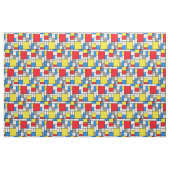 Mondrian Thema Gewebe Stoff (Fat Quarter (45,7 x 55,9 cm))