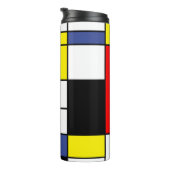 Mondrian Thermosbecher (Nach rechts gedreht)