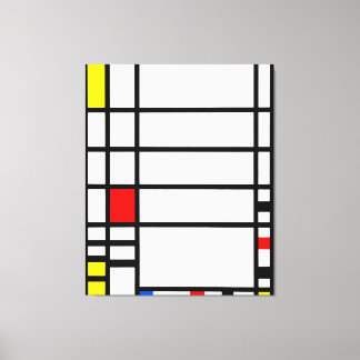 MONDRIAN - TRAFALGAR SQUARE - 1939-1943 - De Stijl Leinwanddruck