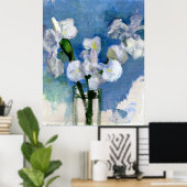 Mondrian - Weiße Ire Poster (Heimbüro)