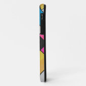 Mondrian Yellow Pink Blue Print Case-Mate iPhone Hülle (Hinten/Links)