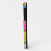 Mondrian Yellow Pink Blue Print Case-Mate iPhone Hülle (Hinten/Links)